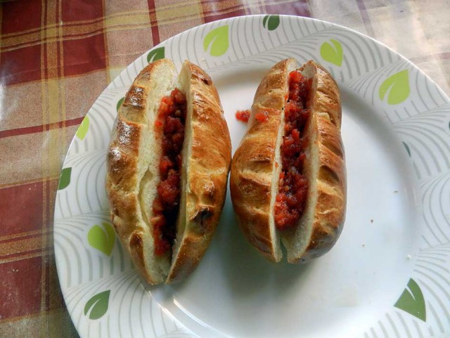 Пирожки для сына.