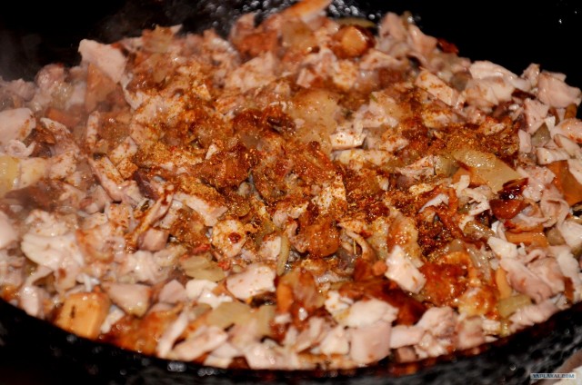 «Мексиканская» шаурма