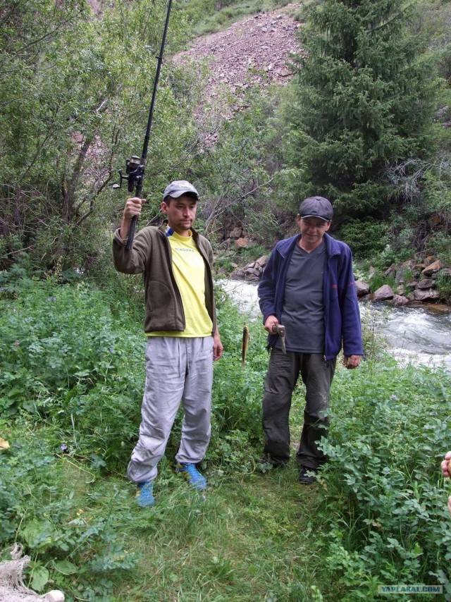 Рыбалка в горах. Плато Ассы.