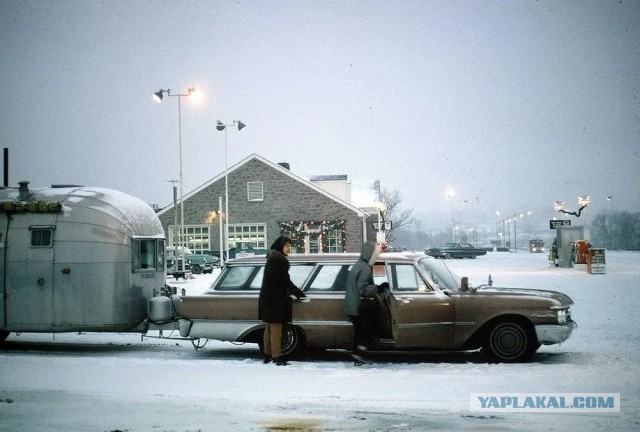 Автомобильная Америка 50-60х