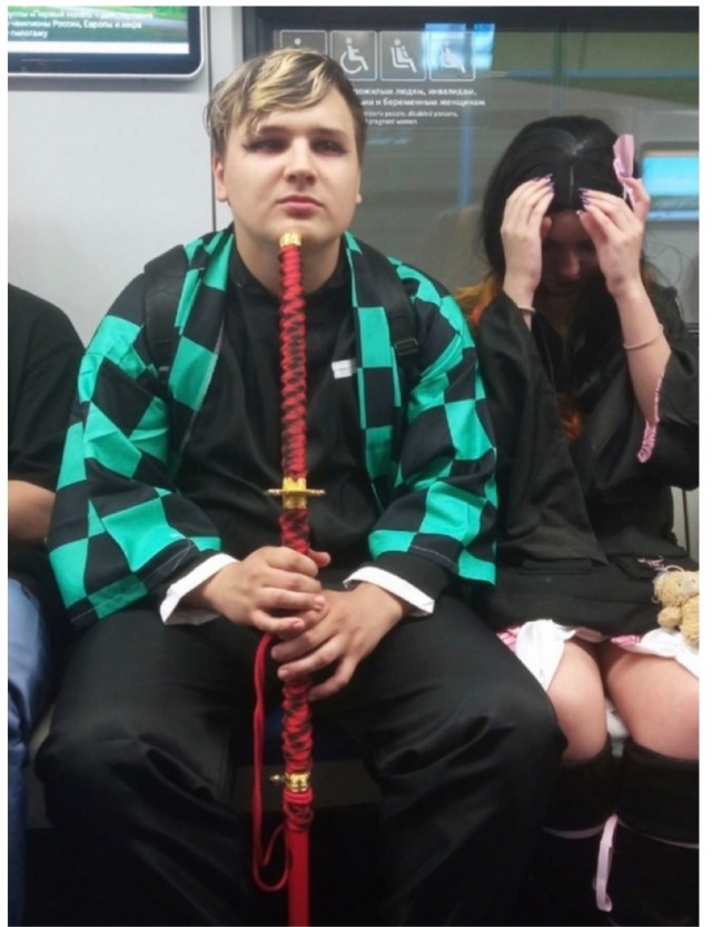 Модники из нашего метро