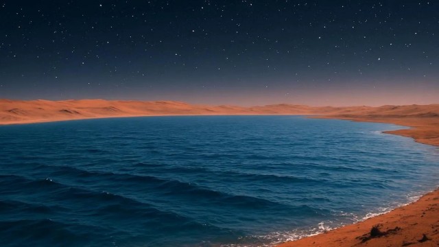 Древний оазис в марсианской пустыне: под толщей песка нашли океан глубиной почти 4 км