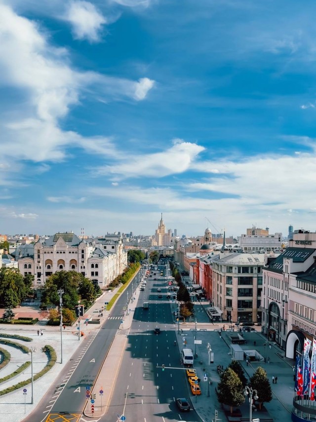 Ещё летняя осень в Москве