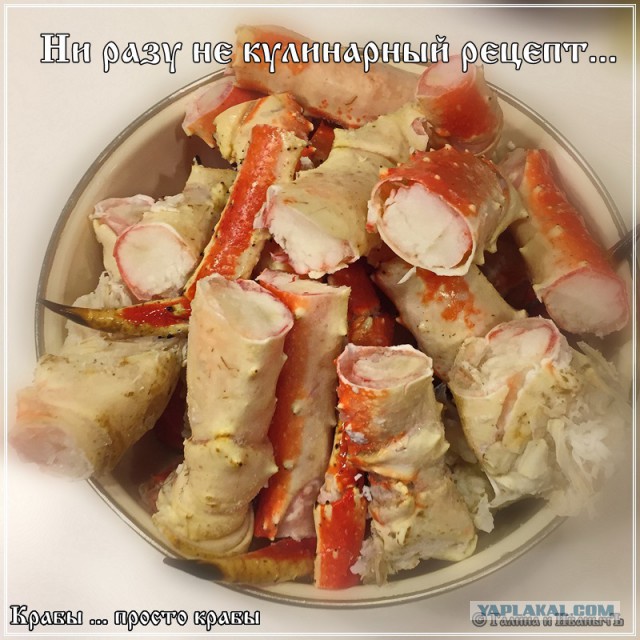 Крабы … просто крабы