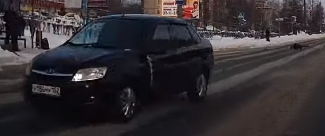 Сбил девочку и скрылся