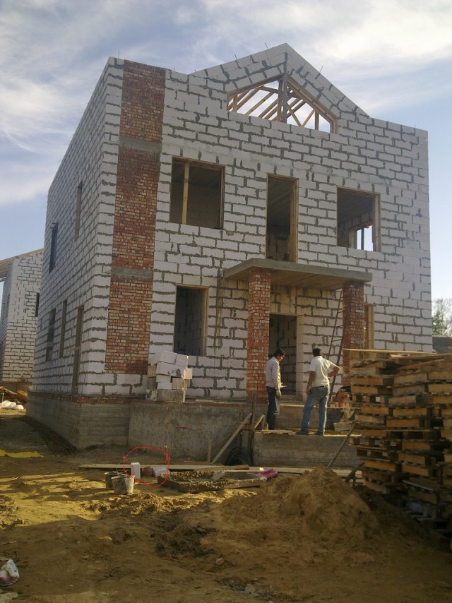 Стройка дома