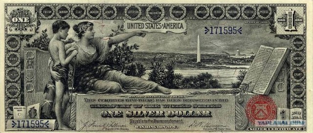 Доллар США, история создания, 70 фото+текст