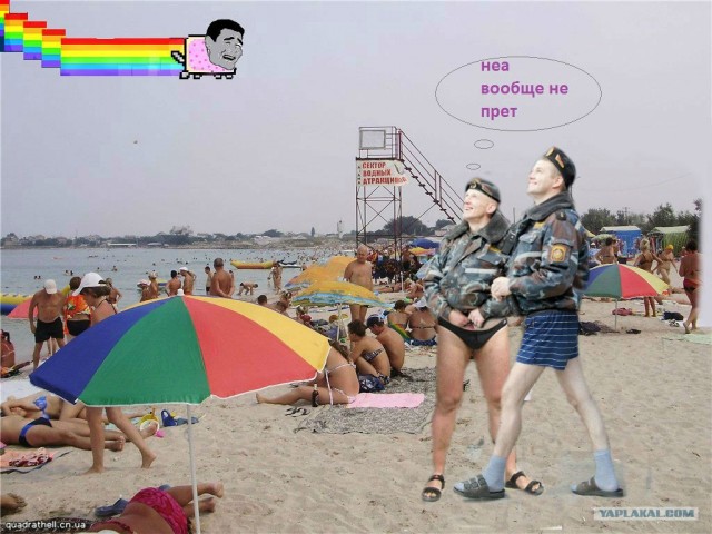 Фотожаба: Что увидели омоновцы?