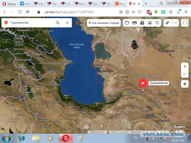 К приезду Гурбангулы Бердымухамедова в воинскую часть военно-морских сил Туркменистана для моряков построили бутафорский корабль