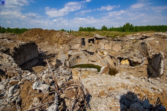 Самый большой за всю историю РВСН взорванный шахтный ракетный комплекс "Десна-В"