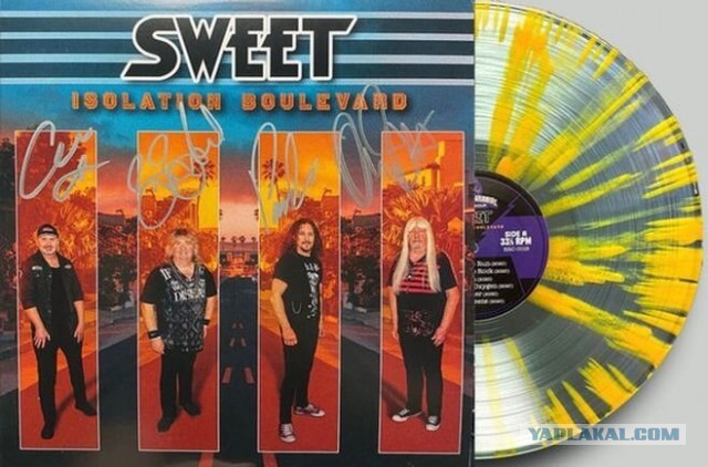 Музыка и музыканты: SWEET 50 лет назад. Desolation Boulevard