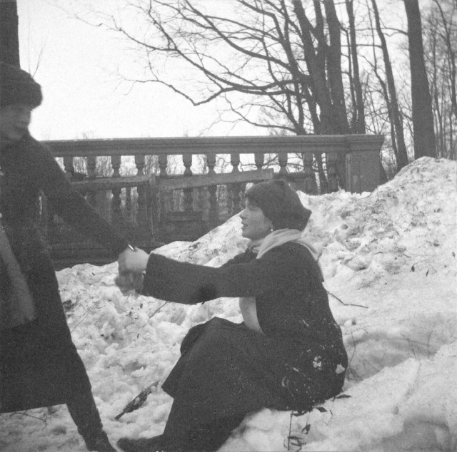 Новогодние забавы царской семьи