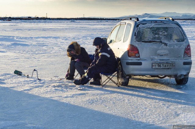 Колыма: первая корюшка 2016, как это было...