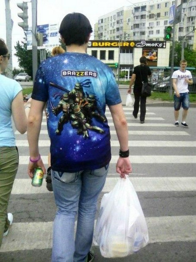 Странные кадры