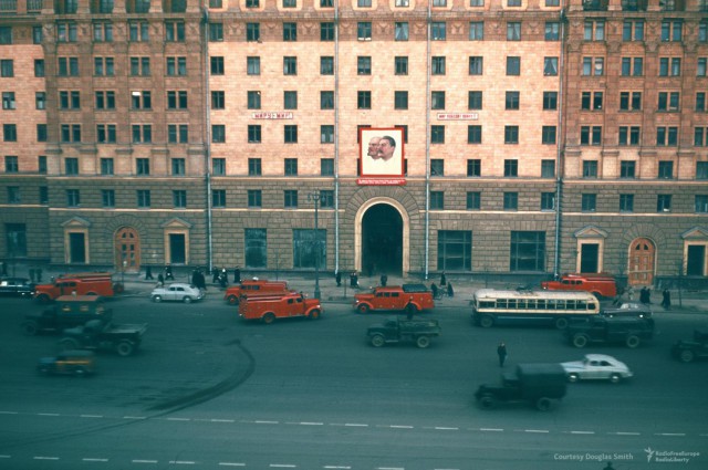 Москва 1952-1954 в цвете