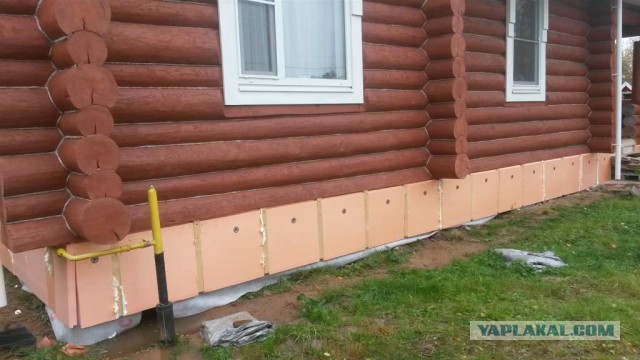 Утепление свайного фундамента своими руками