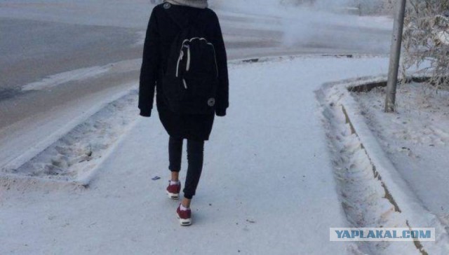 Одевайся, дура! Женщина в зимних условиях