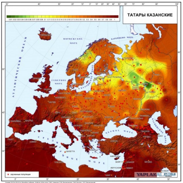 Поскреби русского – не найдёшь татарина