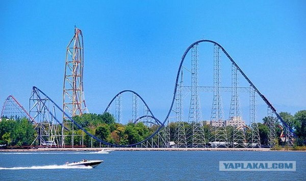 Американская горка Millenium Force (43 фото+видео)