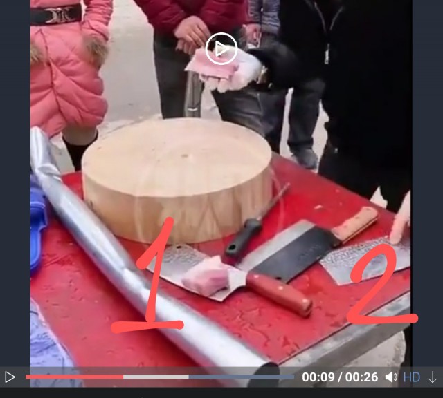 Китайское искусство продаж. На примере ножа