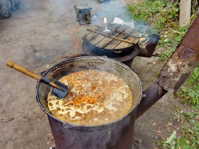 Блюда для казана, на природе и свежем воздухе