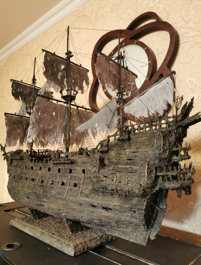 Постройка модели линкора Santisima Trinidad