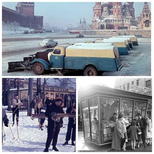 Какой была Москва в 1962 году? Снимки города в год открытия МКАД