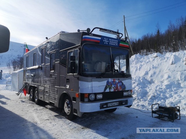 Красивый автобус с интересной историей
