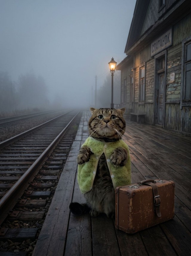 Фотожаба: Грустный котик