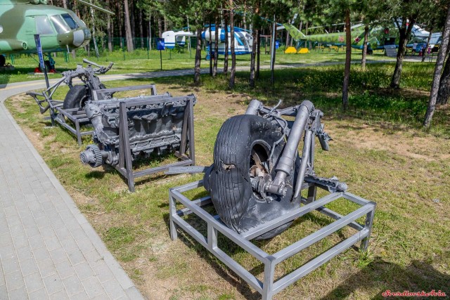 Музей авиации в Минске. Боевая авиация