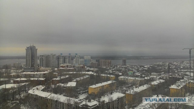 А из нашего окна...
