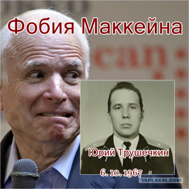 Он сбил Маккейна и забрал его документы