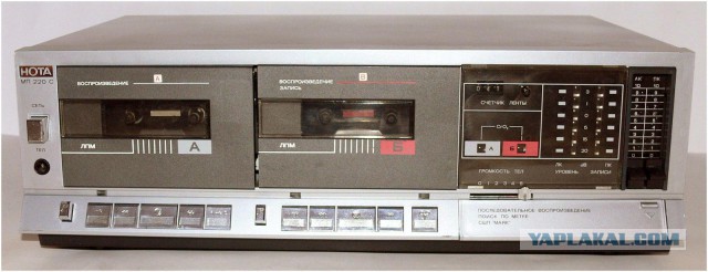 Стационарные кассетные магнитофоны