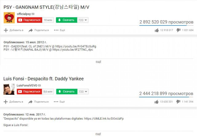 Когда звучит "Despacito"