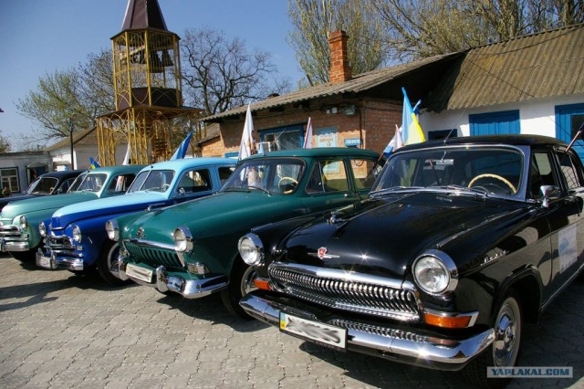 Ретро-Автомобили. Автопробег по Украине.05-05-11