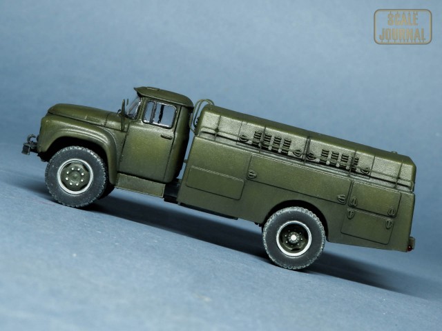 Моё хобби моделизм: АПА-50 на базе Зил-130 в масштабе 1/72