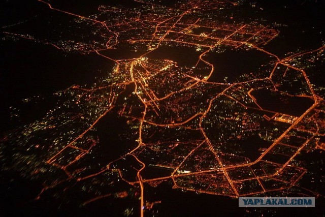 Роскосмос показал, как выглядят российские города с околоземной орбиты
