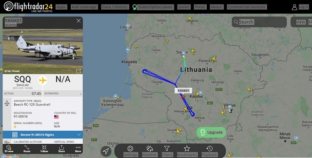 В небе над Беларусью почти нет самолетов