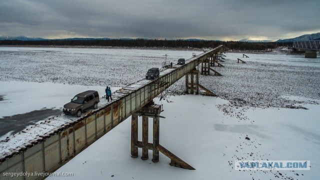 Одна из самых опасных дорог в Панги