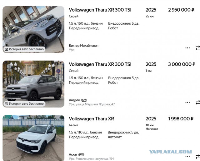 В Россию завезли новый кроссовер Volkswagen, который стоит дешевле «Лады»