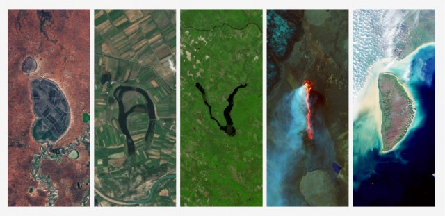 NASA выпустили очень залипательный сервис — Your Name in Landsat