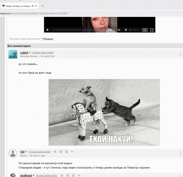 Нахер систему, я в поход