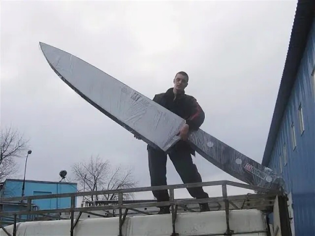 Ножи из рельса