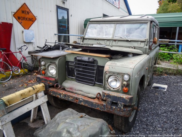 Раритетная военная техника в закромах пенсионера