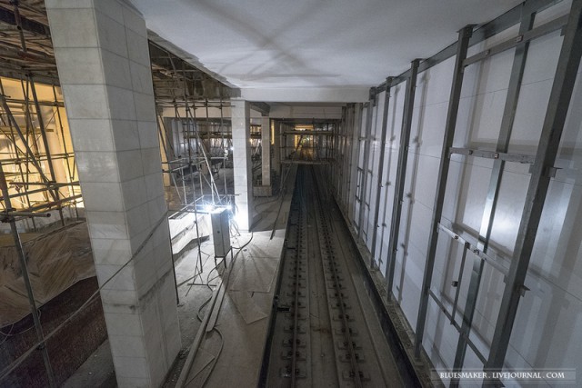 Как строят станцию московского метро