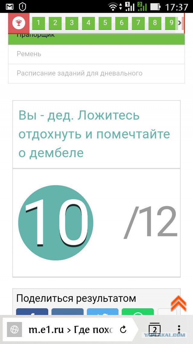 Тест "Кто ты в армии"