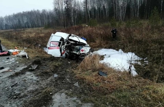 В Перми в аварии погибли два фельдшера скорой помощи