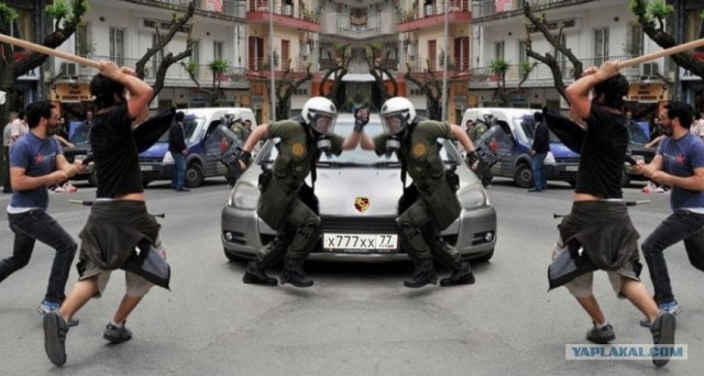 Фотожаба: Противостояние