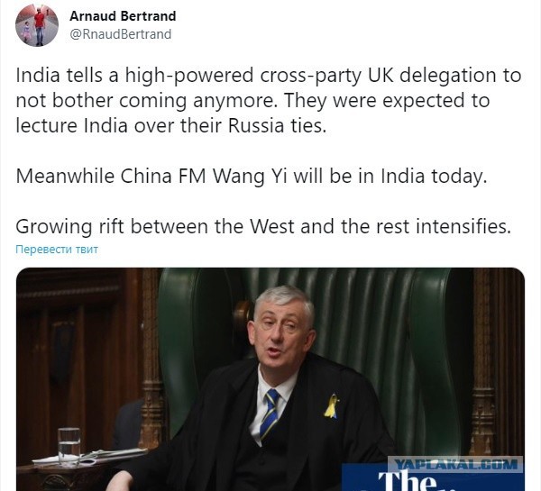 Англосаксы молодцы, помирили Китай с Индией