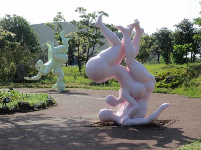 Парк любви «Love Land» в Южной Корее